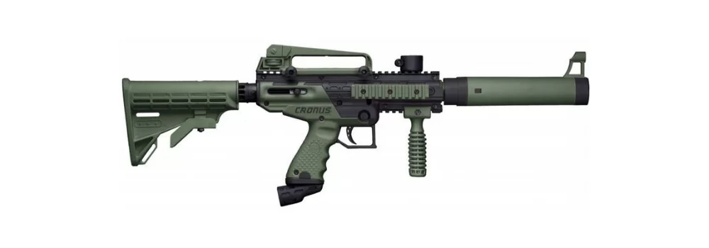 Tippmann Cronus Tactical woodsball paintball gun